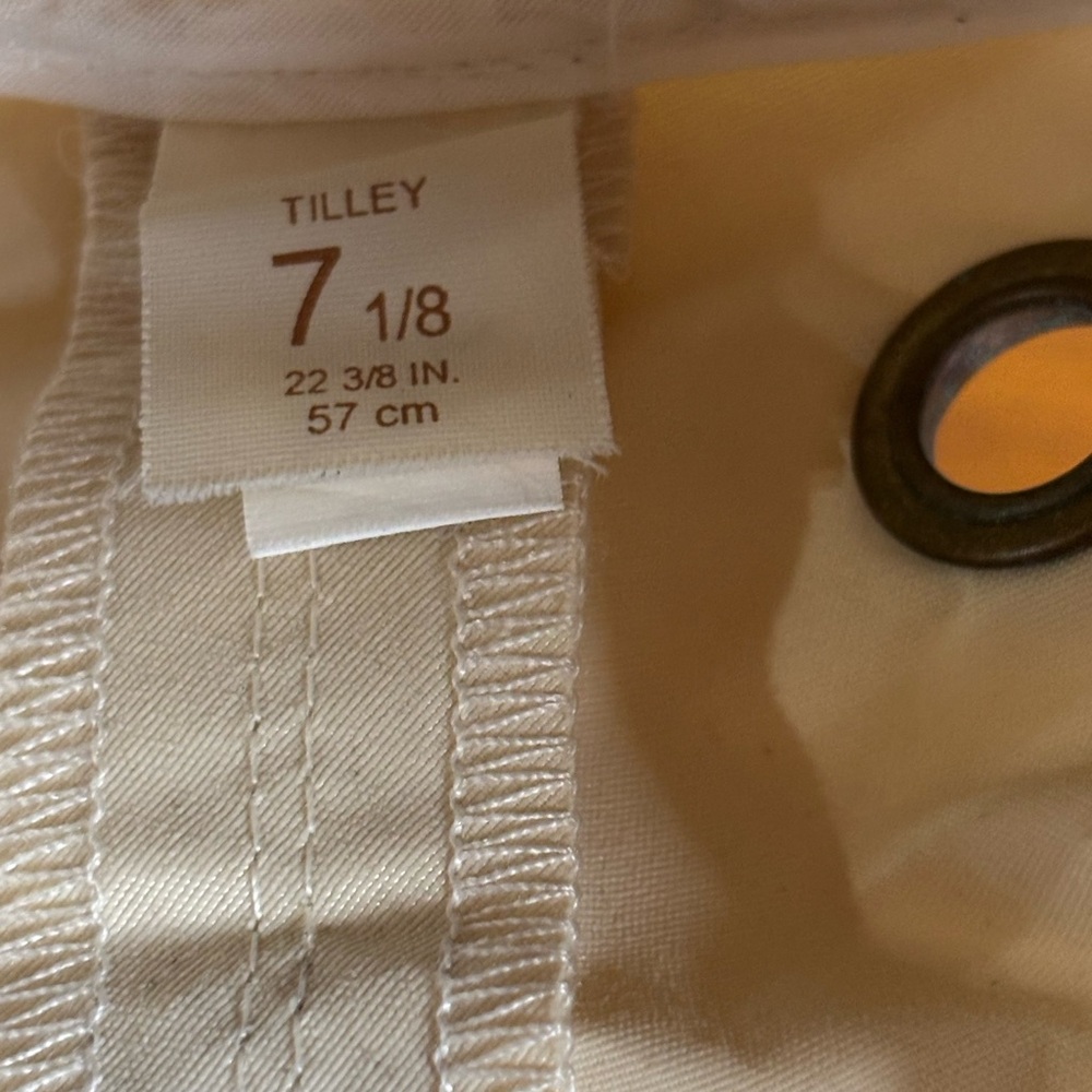 NWOT Tilley Endurables LT5 Airflo Hat Made in Canada Khaki Olive MMIII - Picture 9 of 11